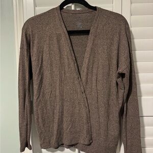 NWT American Eagle Outfitters Soft & Sexy Plush Brown Cardigan